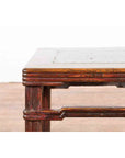 Chinese Qing Dynasty Period 19th Century Side Table with Humpback Stretchers-6. Asian & Chinese Furniture, Art, Antiques, Vintage Home Décor for sale at FEA Home