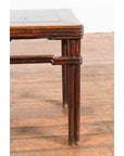 Chinese Qing Dynasty Period 19th Century Side Table with Humpback Stretchers-9. Asian & Chinese Furniture, Art, Antiques, Vintage Home Décor for sale at FEA Home