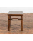 Chinese Qing Dynasty Period 19th Century Side Table with Humpback Stretchers-9. Asian & Chinese Furniture, Art, Antiques, Vintage Home Décor for sale at FEA Home
