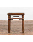 Chinese Qing Dynasty Period 19th Century Side Table with Humpback Stretchers-10. Asian & Chinese Furniture, Art, Antiques, Vintage Home Décor for sale at FEA Home
