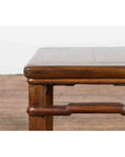 Chinese Qing Dynasty Period 19th Century Side Table with Humpback Stretchers-4. Asian & Chinese Furniture, Art, Antiques, Vintage Home Décor for sale at FEA Home
