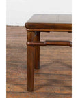 Chinese Qing Dynasty Period 19th Century Side Table with Humpback Stretchers-6. Asian & Chinese Furniture, Art, Antiques, Vintage Home Décor for sale at FEA Home