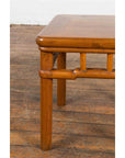 Chinese Vintage Ming Dynasty Style Accent Side Table with Humpback Stretcher-8. Asian & Chinese Furniture, Art, Antiques, Vintage Home Décor for sale at FEA Home