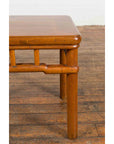 Chinese Vintage Ming Dynasty Style Accent Side Table with Humpback Stretcher-9. Asian & Chinese Furniture, Art, Antiques, Vintage Home Décor for sale at FEA Home