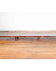 Vintage Low Kang Long Display Table Stand with Eight Carved Feet-12. Asian & Chinese Furniture, Art, Antiques, Vintage Home Décor for sale at FEA Home
