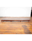 Vintage Low Kang Long Display Table Stand with Eight Carved Feet-5. Asian & Chinese Furniture, Art, Antiques, Vintage Home Décor for sale at FEA Home