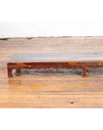 Vintage Low Kang Long Display Table Stand with Eight Carved Feet-6. Asian & Chinese Furniture, Art, Antiques, Vintage Home Décor for sale at FEA Home