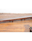 Vintage Low Kang Long Display Table Stand with Eight Carved Feet-3. Asian & Chinese Furniture, Art, Antiques, Vintage Home Décor for sale at FEA Home