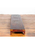 Vintage Low Kang Long Display Table Stand with Eight Carved Feet-10. Asian & Chinese Furniture, Art, Antiques, Vintage Home Décor for sale at FEA Home