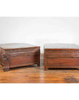 Pair of Chinese Antique Chests Set Together as a Coffee Table-3. Asian & Chinese Furniture, Art, Antiques, Vintage Home Décor for sale at FEA Home