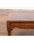 Vintage Chinese Art Deco Style Low Prayer Table with Carved Apron-5. Asian & Chinese Furniture, Art, Antiques, Vintage Home Décor for sale at FEA Home