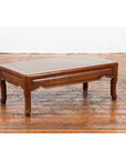 Vintage Chinese Art Deco Style Low Prayer Table with Carved Apron-2. Asian & Chinese Furniture, Art, Antiques, Vintage Home Décor for sale at FEA Home