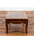 Vintage Chinese Art Deco Style Low Prayer Table with Carved Apron-8. Asian & Chinese Furniture, Art, Antiques, Vintage Home Décor for sale at FEA Home