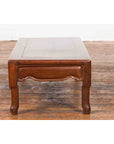 Vintage Chinese Art Deco Style Low Prayer Table with Carved Apron-10. Asian & Chinese Furniture, Art, Antiques, Vintage Home Décor for sale at FEA Home