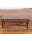 Vintage Chinese Art Deco Style Low Prayer Table with Carved Apron-11. Asian & Chinese Furniture, Art, Antiques, Vintage Home Décor for sale at FEA Home
