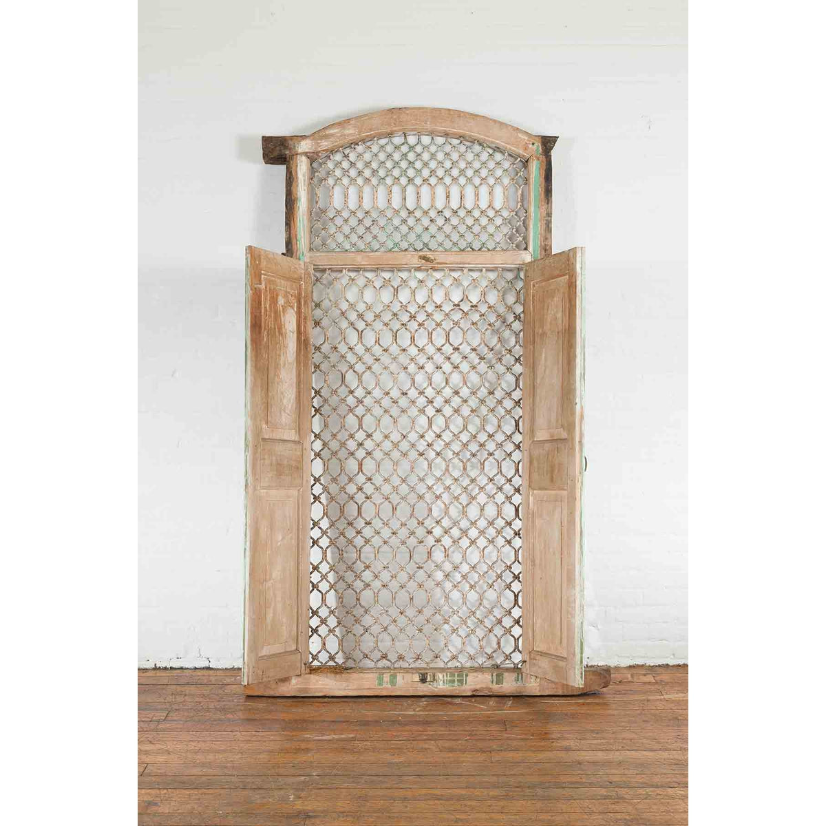 19th Century Indian Wood and Grate Window-11. Asian & Chinese Furniture, Art, Antiques, Vintage Home Décor for sale at FEA Home