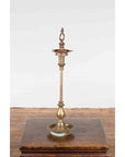 Vintage Indian Brass Candle Pricket-9. Asian & Chinese Furniture, Art, Antiques, Vintage Home Décor for sale at FEA Home