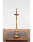 Vintage Indian Brass Candle Pricket-10. Asian & Chinese Furniture, Art, Antiques, Vintage Home Décor for sale at FEA Home