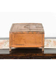 Rustic Indian 19th Century Wooden Box with Iron Details and Concentric Circles-8. Asian & Chinese Furniture, Art, Antiques, Vintage Home Décor for sale at FEA Home