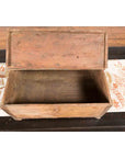 Rustic Indian 19th Century Wooden Box with Iron Details and Incised Motifs-9. Asian & Chinese Furniture, Art, Antiques, Vintage Home Décor for sale at FEA Home