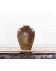 Antique Japanese 19th Century Brown Glazed Water Jar-2. Asian & Chinese Furniture, Art, Antiques, Vintage Home Décor for sale at FEA Home