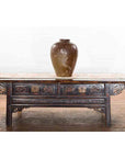 Antique Japanese 19th Century Brown Glazed Water Jar-4. Asian & Chinese Furniture, Art, Antiques, Vintage Home Décor for sale at FEA Home