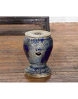 Blue Glazed Qing Dynasty Garden Seat-13. Asian & Chinese Furniture, Art, Antiques, Vintage Home Décor for sale at FEA Home
