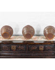 Set of Three 19th Century Antique Indian Metal Vessels-14. Asian & Chinese Furniture, Art, Antiques, Vintage Home Décor for sale at FEA Home