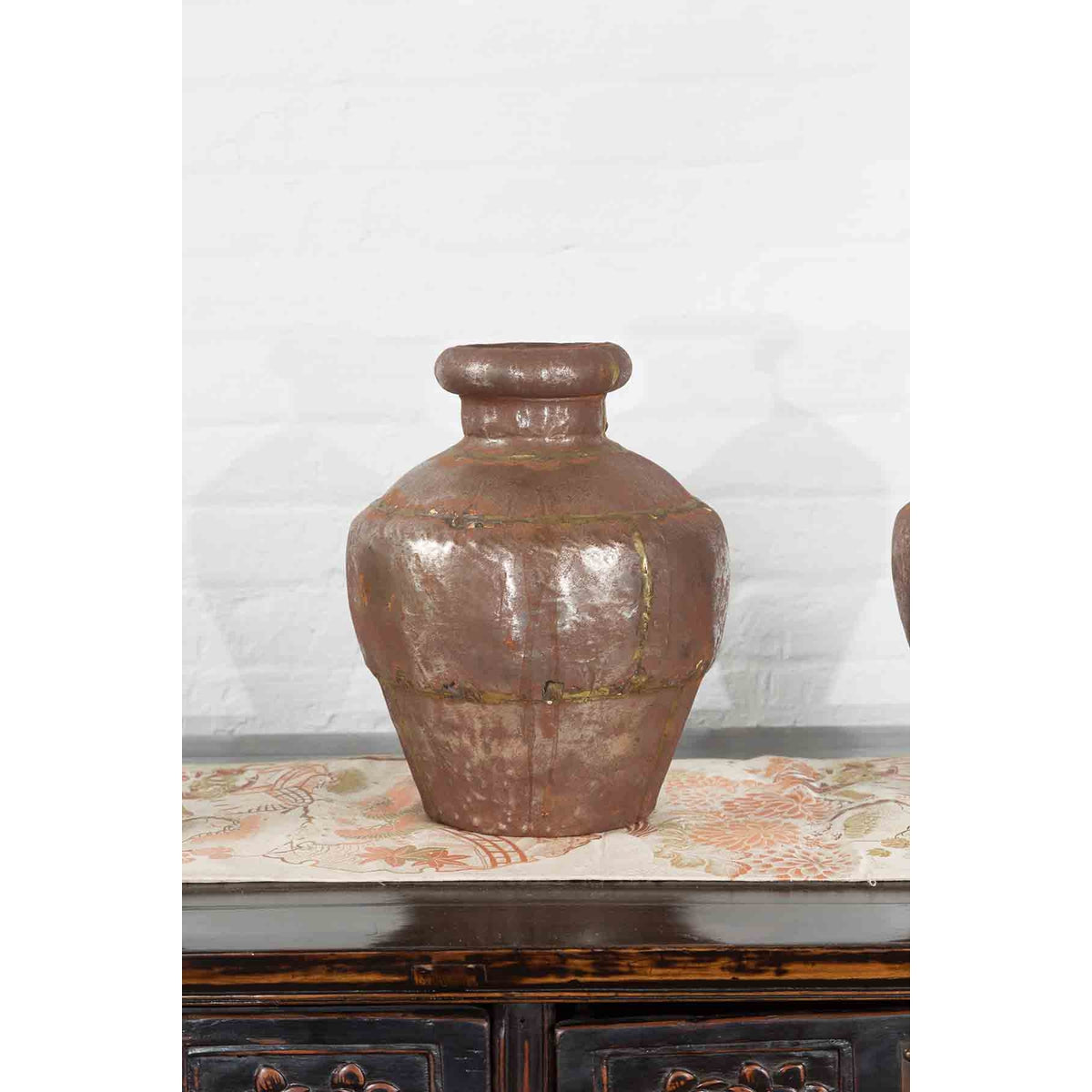 Set of Three 19th Century Antique Indian Metal Vessels-8. Asian & Chinese Furniture, Art, Antiques, Vintage Home Décor for sale at FEA Home