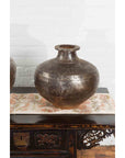 Set of Three 20th Century Vintage Indian Metal Vessels-11. Asian & Chinese Furniture, Art, Antiques, Vintage Home Décor for sale at FEA Home