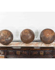 Set of Three 20th Century Vintage Indian Metal Vessels-17. Asian & Chinese Furniture, Art, Antiques, Vintage Home Décor for sale at FEA Home