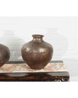 Set of Three 20th Century Vintage Indian Metal Vessels-6. Asian & Chinese Furniture, Art, Antiques, Vintage Home Décor for sale at FEA Home