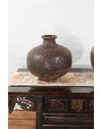 Set of Three 20th Century Vintage Indian Metal Vessels-9. Asian & Chinese Furniture, Art, Antiques, Vintage Home Décor for sale at FEA Home