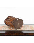 Chinese Rustic Vintage Oval Root Planter with Dark Brown Patina-10. Asian & Chinese Furniture, Art, Antiques, Vintage Home Décor for sale at FEA Home