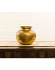 Indian 19th Century Brass Water Jug with Incised Calligraphy-11. Asian & Chinese Furniture, Art, Antiques, Vintage Home Décor for sale at FEA Home