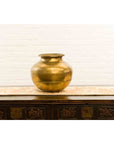 Indian 19th Century Brass Water Jug with Incised Calligraphy-10. Asian & Chinese Furniture, Art, Antiques, Vintage Home Décor for sale at FEA Home