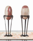 Pair of Two-Toned Shiva Lingam Stones from the Narmada River-2. Asian & Chinese Furniture, Art, Antiques, Vintage Home Décor for sale at FEA Home