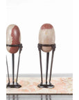 Pair of Two-Toned Shiva Lingam Stones from the Narmada River-5. Asian & Chinese Furniture, Art, Antiques, Vintage Home Décor for sale at FEA Home