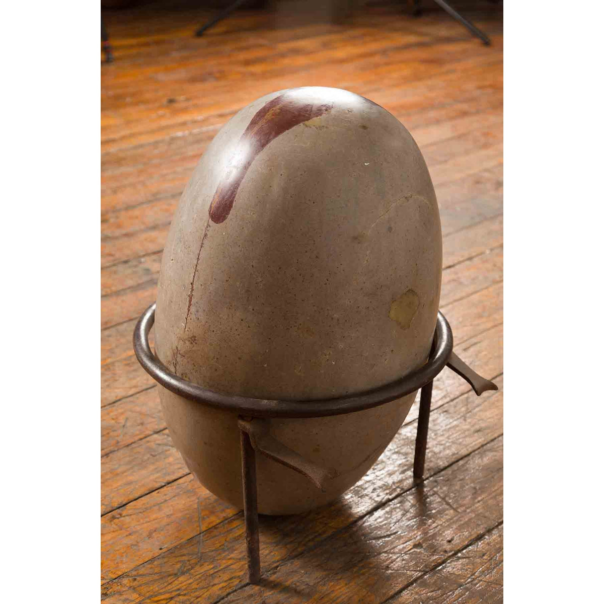 Large Hindu Two-Toned Stone Shiva Lingam from the Narmada River-9. Asian & Chinese Furniture, Art, Antiques, Vintage Home Décor for sale at FEA Home
