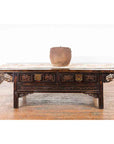 Japanese Meiji Period 1900s Distressed Iron Cooking Pot with Foliage Motifs-3. Asian & Chinese Furniture, Art, Antiques, Vintage Home Décor for sale at FEA Home