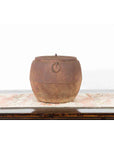 Japanese Meiji Period 1900s Distressed Iron Cooking Pot with Foliage Motifs-8. Asian & Chinese Furniture, Art, Antiques, Vintage Home Décor for sale at FEA Home
