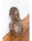 Indian 19th Century Ceremonial Wooden Mask-6. Asian & Chinese Furniture, Art, Antiques, Vintage Home Décor for sale at FEA Home