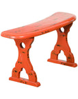 Japanese Taish0 Period Negora Lacquer Arm Stool with Cinnabar Color-1. Asian & Chinese Furniture, Art, Antiques, Vintage Home Décor for sale at FEA Home