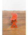 Japanese Taish0 Period Negora Lacquer Arm Stool with Cinnabar Color-8. Asian & Chinese Furniture, Art, Antiques, Vintage Home Décor for sale at FEA Home