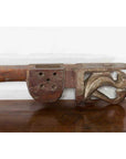 Antique Indian Wooden Hanging Ladle with Rustic Patina and Scrolling Motifs-4. Asian & Chinese Furniture, Art, Antiques, Vintage Home Décor for sale at FEA Home