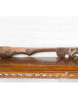 Antique Indian Wooden Hanging Ladle with Rustic Patina and Scrolling Motifs-5. Asian & Chinese Furniture, Art, Antiques, Vintage Home Décor for sale at FEA Home