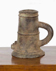 Indian Antique Smelting Pot with Back Handle, Front Spout and Weathered Patina-2. Asian & Chinese Furniture, Art, Antiques, Vintage Home Décor for sale at FEA Home