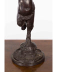 Pair of Bronze Greco-Roman Style Satyr Candle Holders-11. Asian & Chinese Furniture, Art, Antiques, Vintage Home Décor for sale at FEA Home