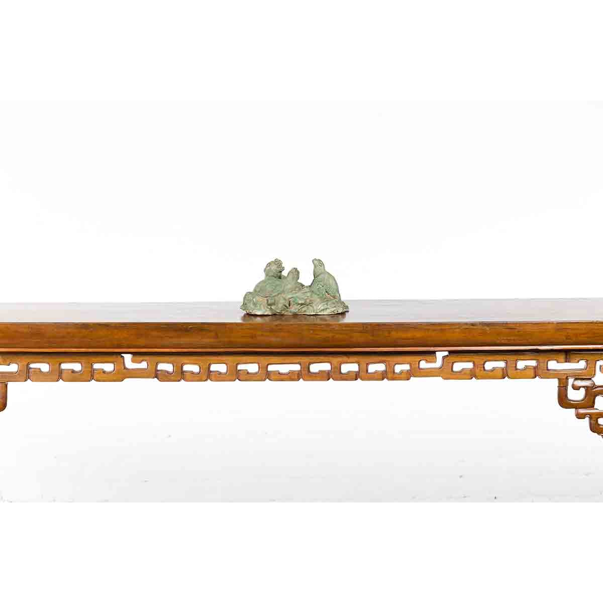 Contemporary Lost Wax Cast Bronze Sea Lion Sculpted Group with Verde Patina-3. Asian & Chinese Furniture, Art, Antiques, Vintage Home Décor for sale at FEA Home