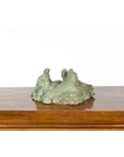 Contemporary Lost Wax Cast Bronze Sea Lion Sculpted Group with Verde Patina-9. Asian & Chinese Furniture, Art, Antiques, Vintage Home Décor for sale at FEA Home